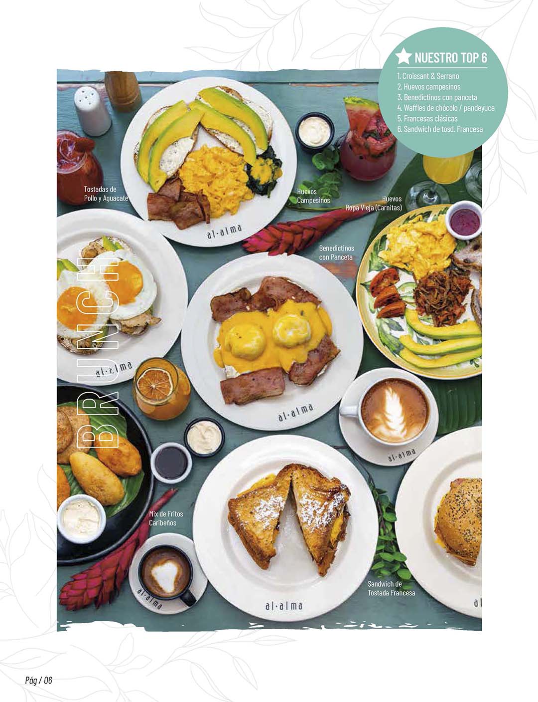 Carta Restaurante Al Alma