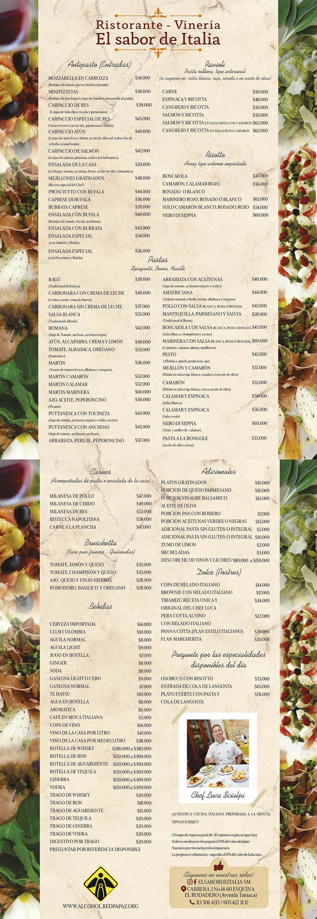 Restaurante El Sabor de Italia