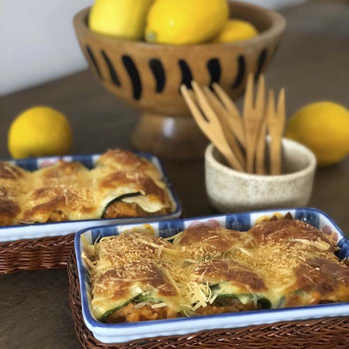 Receta: Moldecitos de Zucchini Arroz y Atún
